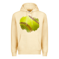 Pina Colada leopard softball patch Premium Hoodie - Jasminsmagicworld