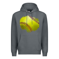 Rock leopard softball patch Premium Hoodie - Jasminsmagicworld