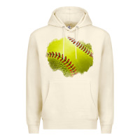 Sandshell leopard softball patch Premium Hoodie - Jasminsmagicworld