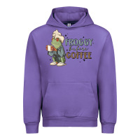 Tulip froggy before coffee Urban Hoodie - MaliasSmallBusiness