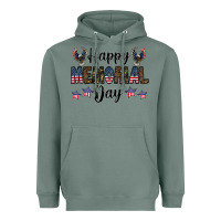Sage happy memorial day Heavyweight Hoodie - CowhideDigitalArt
