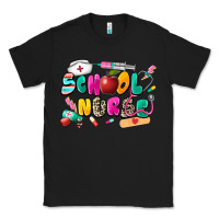 Black school nurse Classic Tee - Zillion Design Studio