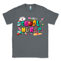 Charcoal Heather school nurse Classic Tee - Zillion Design Studio