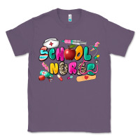 Lavender school nurse Classic Tee - Zillion Design Studio
