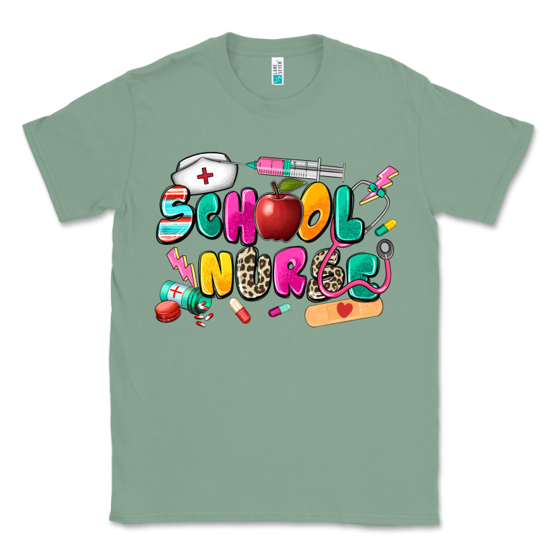 School Nurse Classic Tee by Zillion Design Studio | Teevron