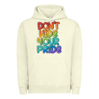 Pigment Pistachio dont hide your pride Urban Hoodie - MaliasSmallBusiness