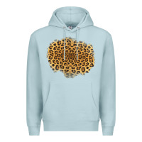 Blue Mist leopard patch Premium Hoodie - Jasminsmagicworld