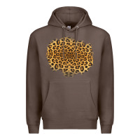Coffee leopard patch Premium Hoodie - Jasminsmagicworld