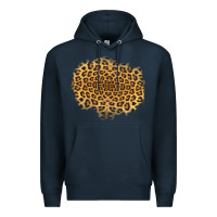 Navy leopard patch Premium Hoodie - Jasminsmagicworld