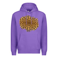 Purple leopard patch Premium Hoodie - Jasminsmagicworld