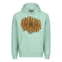Seafoam leopard patch Premium Hoodie - Jasminsmagicworld