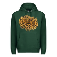 Sports Green leopard patch Premium Hoodie - Jasminsmagicworld