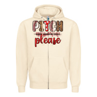 Sandshell pitch please Zipper Hoodie - Zillion Design Studio