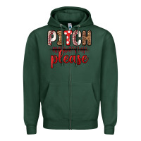Sports Green pitch please Zipper Hoodie - Zillion Design Studio