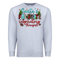 Heather Grey santa s favorite respiratory therapist Premium Sweatshirt - JahusDesignShop