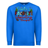 True Royal santa s favorite respiratory therapist Premium Sweatshirt - JahusDesignShop