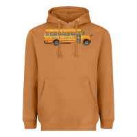 Meerkat school bus Heavyweight Hoodie - FaDigitalArtStudio