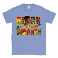 Colony Blue black social worker Classic Tee - texasbilliewilder