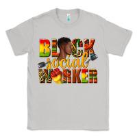 Moon Dust black social worker Classic Tee - texasbilliewilder