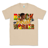 Mushroom black social worker Classic Tee - texasbilliewilder