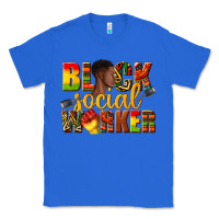 True Royal black social worker Classic Tee - texasbilliewilder