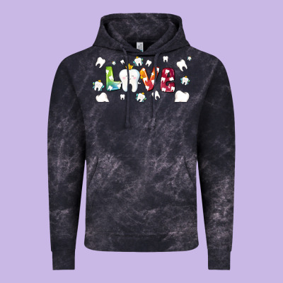 Love Tooth And Tooth Fairy Vintage Hoodie Designed By Adodesignshop