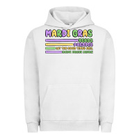 Pigment Lunar Rock mardi gras beads Urban Hoodie - MaliasSmallBusiness