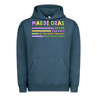 Mardi Gras Beads Urban Hoodie | Teevron