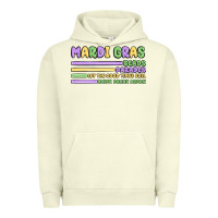 Pigment Pistachio mardi gras beads Urban Hoodie - MaliasSmallBusiness