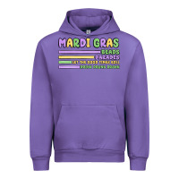 Tulip mardi gras beads Urban Hoodie - MaliasSmallBusiness