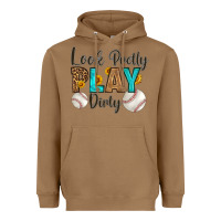 Toasted Coconut look pretty  play dirty Heavyweight Hoodie - HRA Design Shop