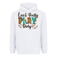 White look pretty  play dirty Heavyweight Hoodie - HRA Design Shop