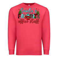 Cardinal santa s favorite office staff Premium Sweatshirt - JahusDesignShop