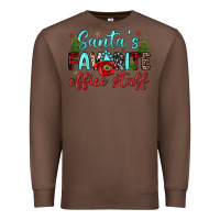 Chestnut santa s favorite office staff Premium Sweatshirt - JahusDesignShop