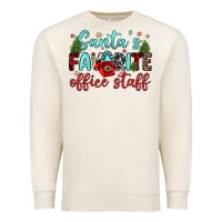 Sandshell santa s favorite office staff Premium Sweatshirt - JahusDesignShop