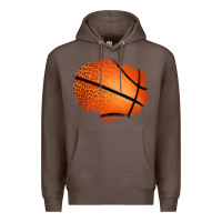 Coffee leopard basketball patch Premium Hoodie - Jasminsmagicworld