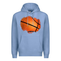 Colony Blue leopard basketball patch Premium Hoodie - Jasminsmagicworld