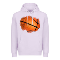 Lilac leopard basketball patch Premium Hoodie - Jasminsmagicworld