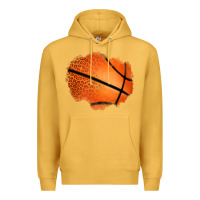 Mustard leopard basketball patch Premium Hoodie - Jasminsmagicworld