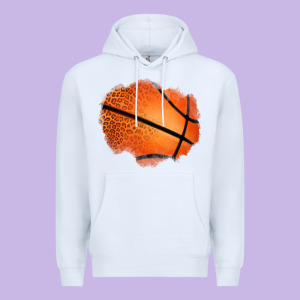 Leopard Basketball Patch Premium Hoodie Designed By Jasminsmagicworld