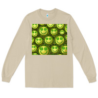 Mushroom st. patricks day lucky face Long Sleeve Tee - RanaPortraitStore