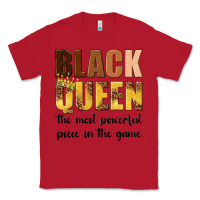 Red black queen the most powerful piece in the game Classic Tee - texasbilliewilder