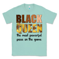 Seafoam black queen the most powerful piece in the game Classic Tee - texasbilliewilder