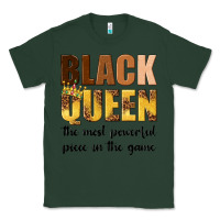Sports Green black queen the most powerful piece in the game Classic Tee - texasbilliewilder