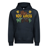 Navy 100 days y'all Urban Hoodie - MaliasSmallBusiness