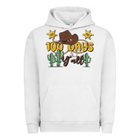 Pigment Lunar Rock 100 days y'all Urban Hoodie - MaliasSmallBusiness