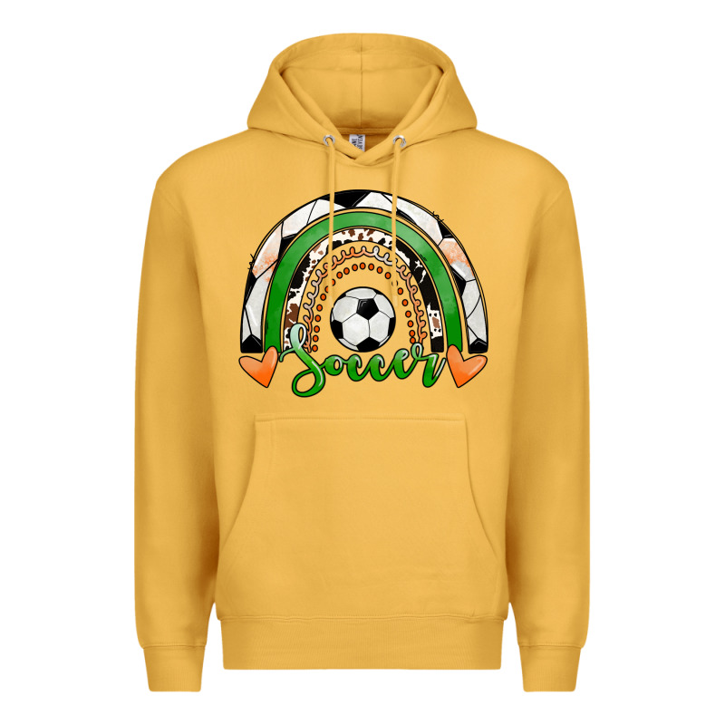 Soccer Rainbow Premium Hoodie by RanaPortraitStore | Teevron