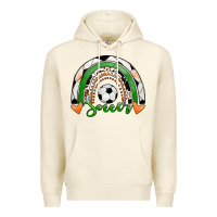 Sandshell Soccer Rainbow Premium Hoodie - RanaPortraitStore