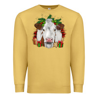 Antique Gold christmas simmental Premium Sweatshirt - JahusDesignShop