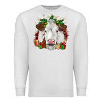 Oatmeal Heather christmas simmental Premium Sweatshirt - JahusDesignShop
